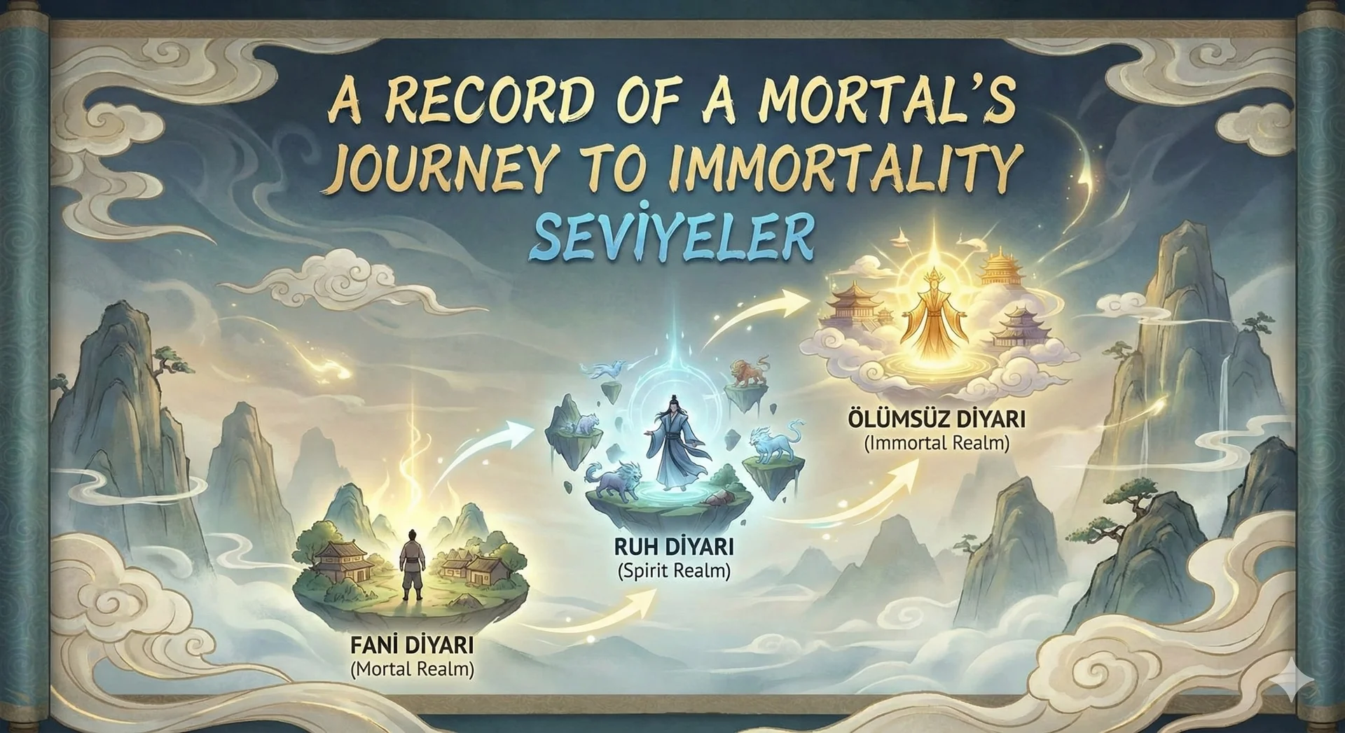 A Record Of A Mortal’s Journey To Immortality Yetişim Seviyeleri